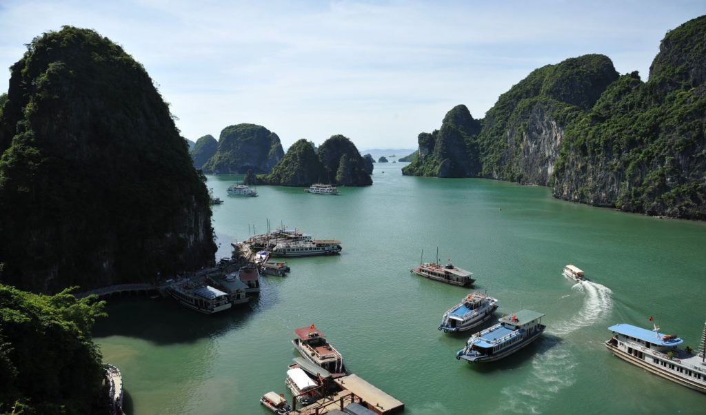 Ha Long Bay in Vietnam